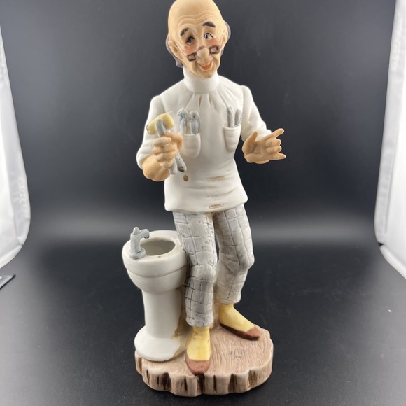 Lefton Other - Lefton Porcelain Dentist Figurine Statue 8"‎ X 3"